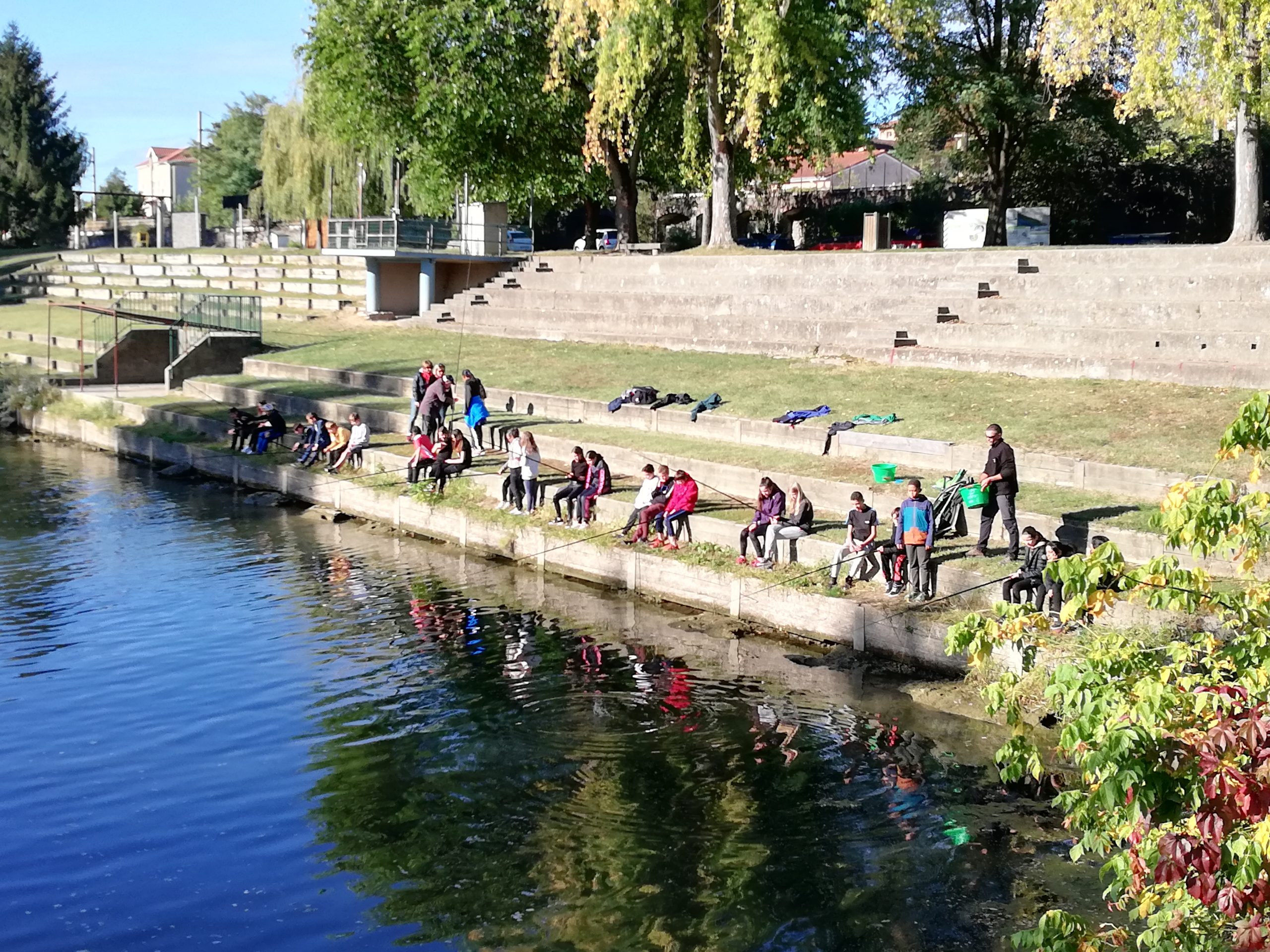 Séance de pêche