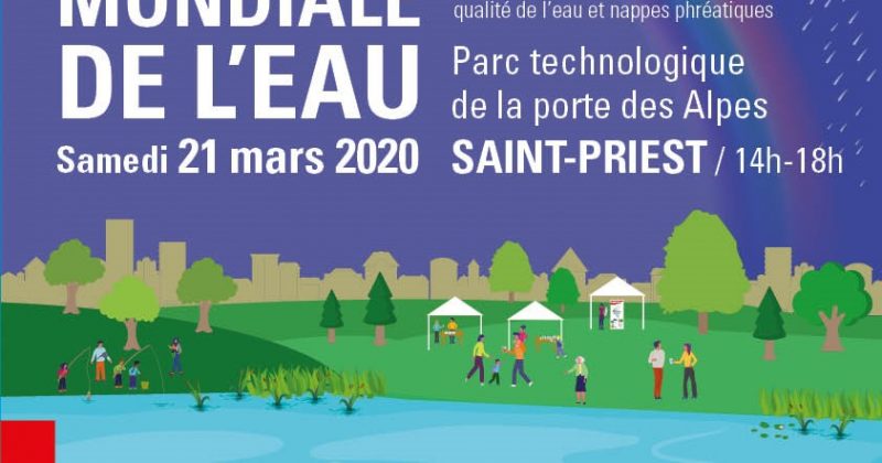 REPORT de l’événement :  Samedi 21 mars 2020 : Journée mondiale de l’eau à Saint-Prie