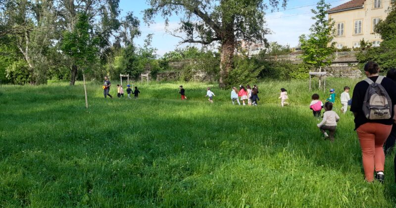 Retour d’expérience école dehors – épisode 11 – les PS MS GS de Flévieu